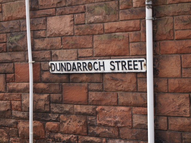Dundarroch Street sign